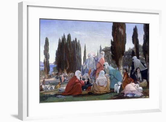 Souvenir of Scutari, 1857-Edward Armitage-Framed Giclee Print