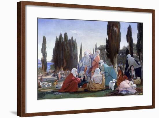 Souvenir of Scutari, 1857-Edward Armitage-Framed Giclee Print