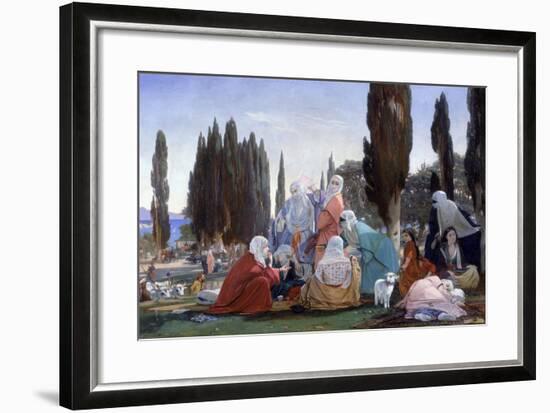 Souvenir of Scutari, 1857-Edward Armitage-Framed Giclee Print