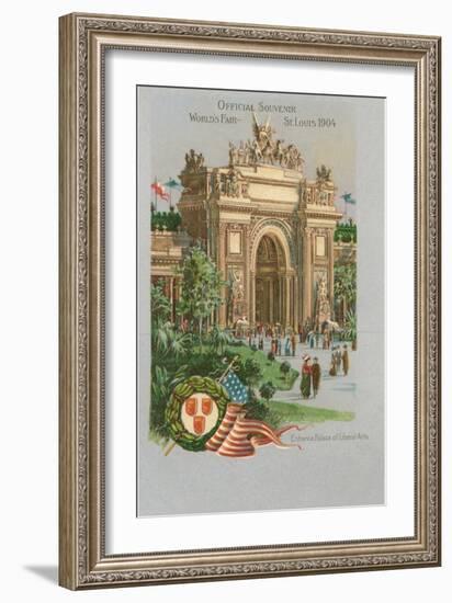 Souvenir of World's Fair, St. Louis, Missouri-null-Framed Art Print
