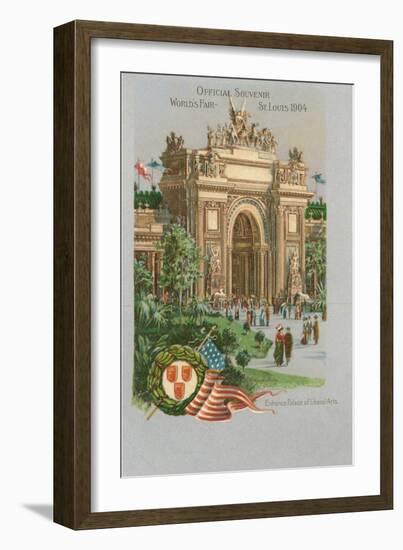 Souvenir of World's Fair, St. Louis, Missouri-null-Framed Art Print