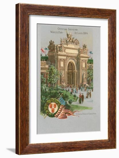 Souvenir of World's Fair, St. Louis, Missouri-null-Framed Art Print