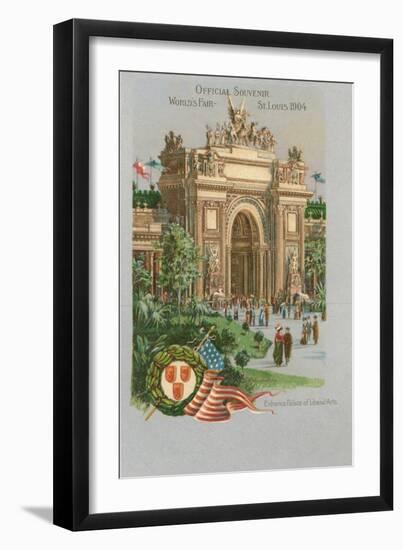 Souvenir of World's Fair, St. Louis, Missouri-null-Framed Art Print