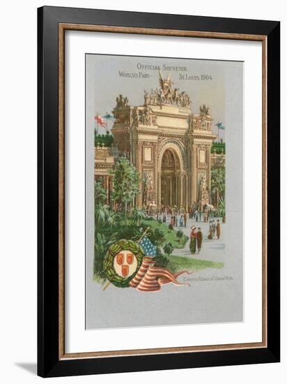 Souvenir of World's Fair, St. Louis, Missouri-null-Framed Art Print