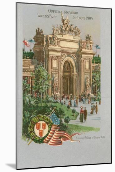 Souvenir of World's Fair, St. Louis, Missouri-null-Mounted Art Print