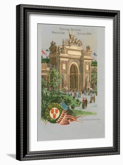 Souvenir of World's Fair, St. Louis, Missouri-null-Framed Art Print