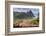 Souvenir Stall with View of the Pitons and Soufriere-Eleanor-Framed Photographic Print