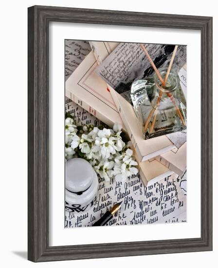 Souvenires d'Ecriture-Catherine Beyler-Framed Art Print