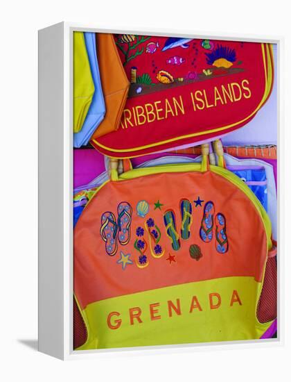 Souvenirs at Grand Anse Craft and Spice Market, Grenada, Windward Islands, Caribbean-Michael DeFreitas-Framed Premier Image Canvas