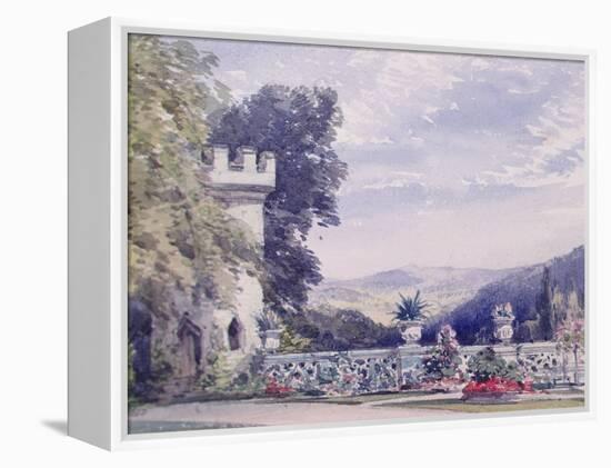 Souvenirs of Rosenau, the Birthplace of HRH the Prince Consort, Husband of Queen Victoria-William Callow-Framed Premier Image Canvas