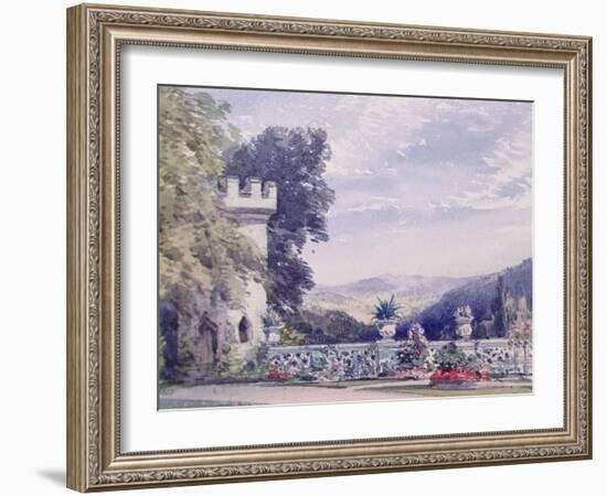 Souvenirs of Rosenau, the Birthplace of HRH the Prince Consort, Husband of Queen Victoria-William Callow-Framed Giclee Print