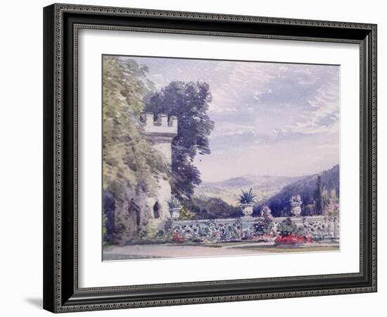 Souvenirs of Rosenau, the Birthplace of HRH the Prince Consort, Husband of Queen Victoria-William Callow-Framed Giclee Print