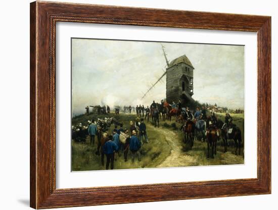 Souvernirs Des Grandes Manoeuvres, 1879-Jean-Baptiste Edouard Detaille-Framed Giclee Print