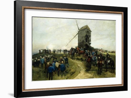 Souvernirs Des Grandes Manoeuvres, 1879-Jean-Baptiste Edouard Detaille-Framed Giclee Print