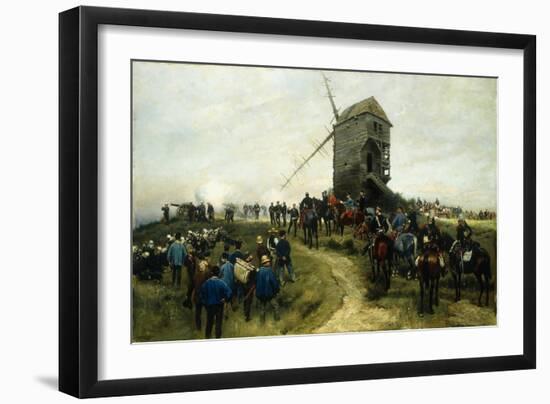 Souvernirs Des Grandes Manoeuvres, 1879-Jean-Baptiste Edouard Detaille-Framed Giclee Print