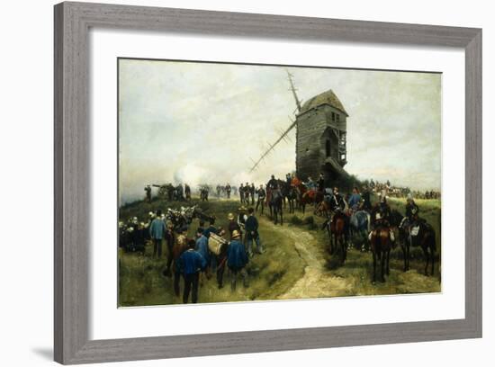 Souvernirs Des Grandes Manoeuvres, 1879-Jean-Baptiste Edouard Detaille-Framed Giclee Print