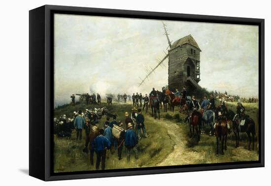 Souvernirs Des Grandes Manoeuvres, 1879-Jean-Baptiste Edouard Detaille-Framed Premier Image Canvas