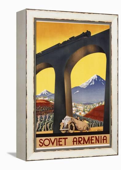 Soviet Armenia Poster-null-Framed Premier Image Canvas
