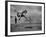 Soviet Athlete Alexandra Chundina Practicing for the Russian Olympics-Lisa Larsen-Framed Premium Photographic Print