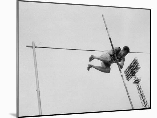 Soviet Athlete Training For the Olympics-Lisa Larsen-Mounted Photographic Print