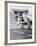 Soviet Athletes Boris Tokarev and Vladimir Suharev Practicing for the Russian Olympics-Lisa Larsen-Framed Premium Photographic Print