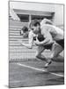 Soviet Athletes Boris Tokarev and Vladimir Suharev Practicing for the Russian Olympics-Lisa Larsen-Mounted Premium Photographic Print