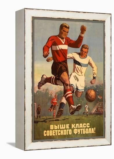 Soviet Football-null-Framed Stretched Canvas