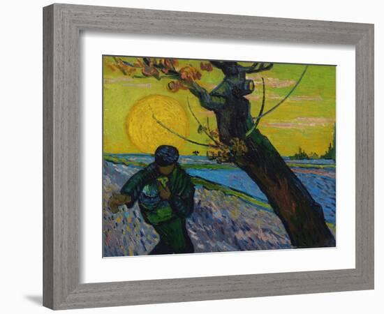 Sower, 1888-Vincent van Gogh-Framed Giclee Print