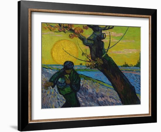 Sower, 1888-Vincent van Gogh-Framed Giclee Print