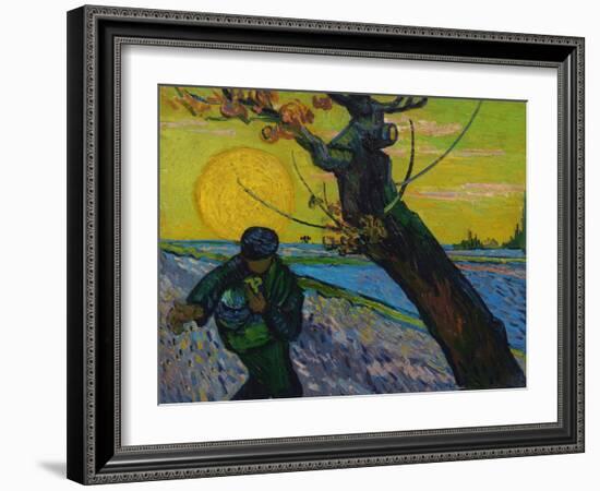 Sower, 1888-Vincent van Gogh-Framed Giclee Print