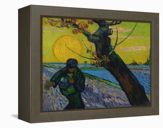 Sower, 1888-Vincent van Gogh-Framed Premier Image Canvas