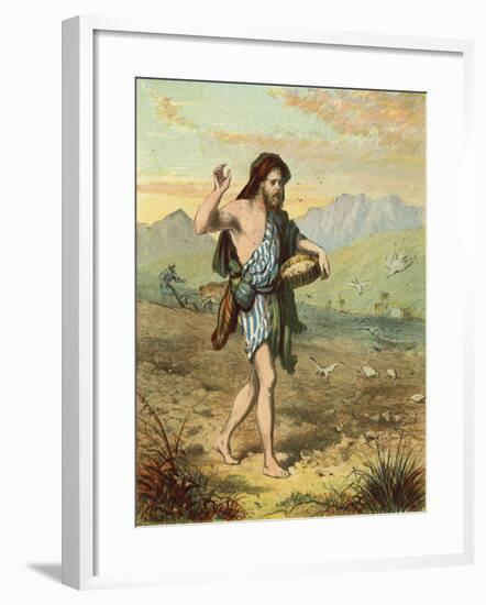 Sowing the Seed-null-Framed Giclee Print