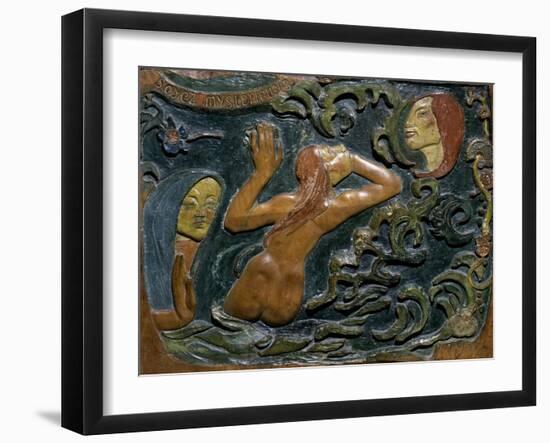 Soyez mystérieuses-Paul Gauguin-Framed Giclee Print