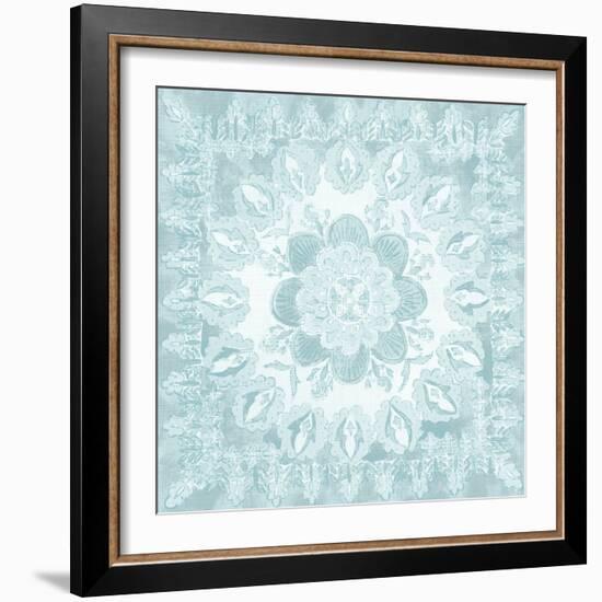 Spa Batik Rosette I-Chariklia Zarris-Framed Art Print