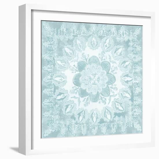 Spa Batik Rosette I-Chariklia Zarris-Framed Art Print