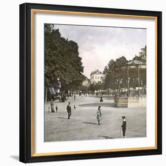 Spa (Belgium), the Royal Square-Leon, Levy et Fils-Framed Photographic Print