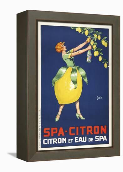 Spa Citron-null-Framed Premier Image Canvas