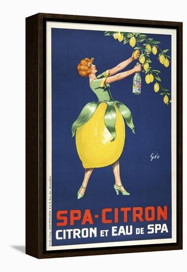 Spa Citron-null-Framed Premier Image Canvas