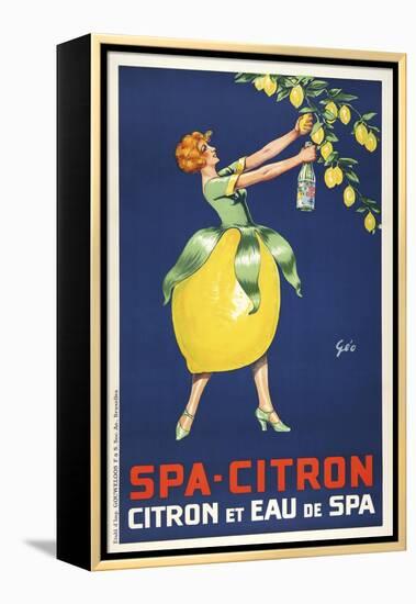 Spa Citron-null-Framed Premier Image Canvas