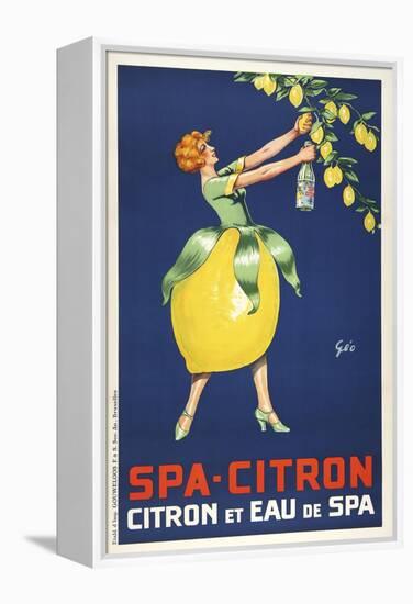 Spa Citron-null-Framed Premier Image Canvas
