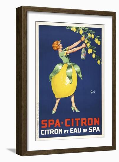 Spa Citron-null-Framed Giclee Print