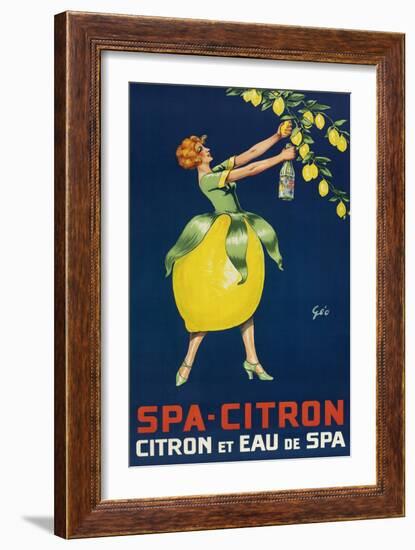 Spa Citron-null-Framed Giclee Print