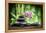 Spa Concept Zen Basalt Stones ,Orchid and Candle-scorpp-Framed Premier Image Canvas