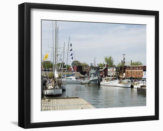 Spa Creek, Annapolis, Maryland, United States of America, North America-Robert Harding-Framed Photographic Print