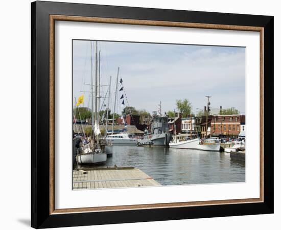 Spa Creek, Annapolis, Maryland, United States of America, North America-Robert Harding-Framed Photographic Print