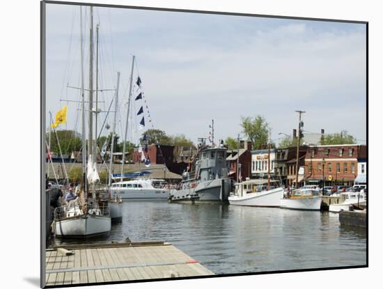 Spa Creek, Annapolis, Maryland, United States of America, North America-Robert Harding-Mounted Photographic Print