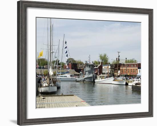 Spa Creek, Annapolis, Maryland, United States of America, North America-Robert Harding-Framed Photographic Print