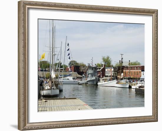 Spa Creek, Annapolis, Maryland, United States of America, North America-Robert Harding-Framed Photographic Print