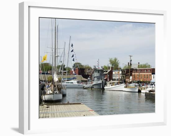 Spa Creek, Annapolis, Maryland, United States of America, North America-Robert Harding-Framed Photographic Print