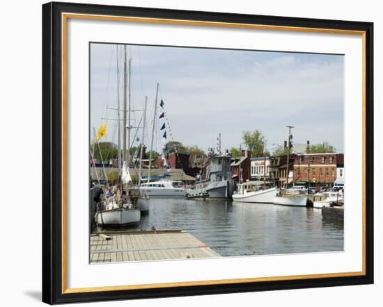 Spa Creek, Annapolis, Maryland, United States of America, North America-Robert Harding-Framed Photographic Print